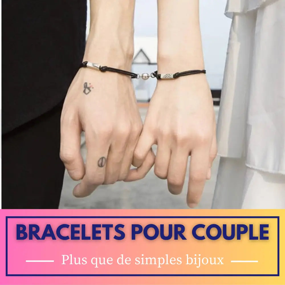 Duo de Bracelets Couple LOVE