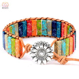 Bracelets Tibetains Gypsy et Ajustables Chanfar - Multicolore 4 - 40% de réduction 2