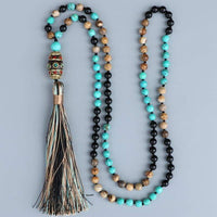 Collier Mala Traditionnel Tibétain ’ABONDANCE’ - 45% de réduction 1