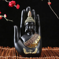 Statuette Main de Bouddha Thaïlandais Sculpture en Resine Fengshui - 10% réduction 2