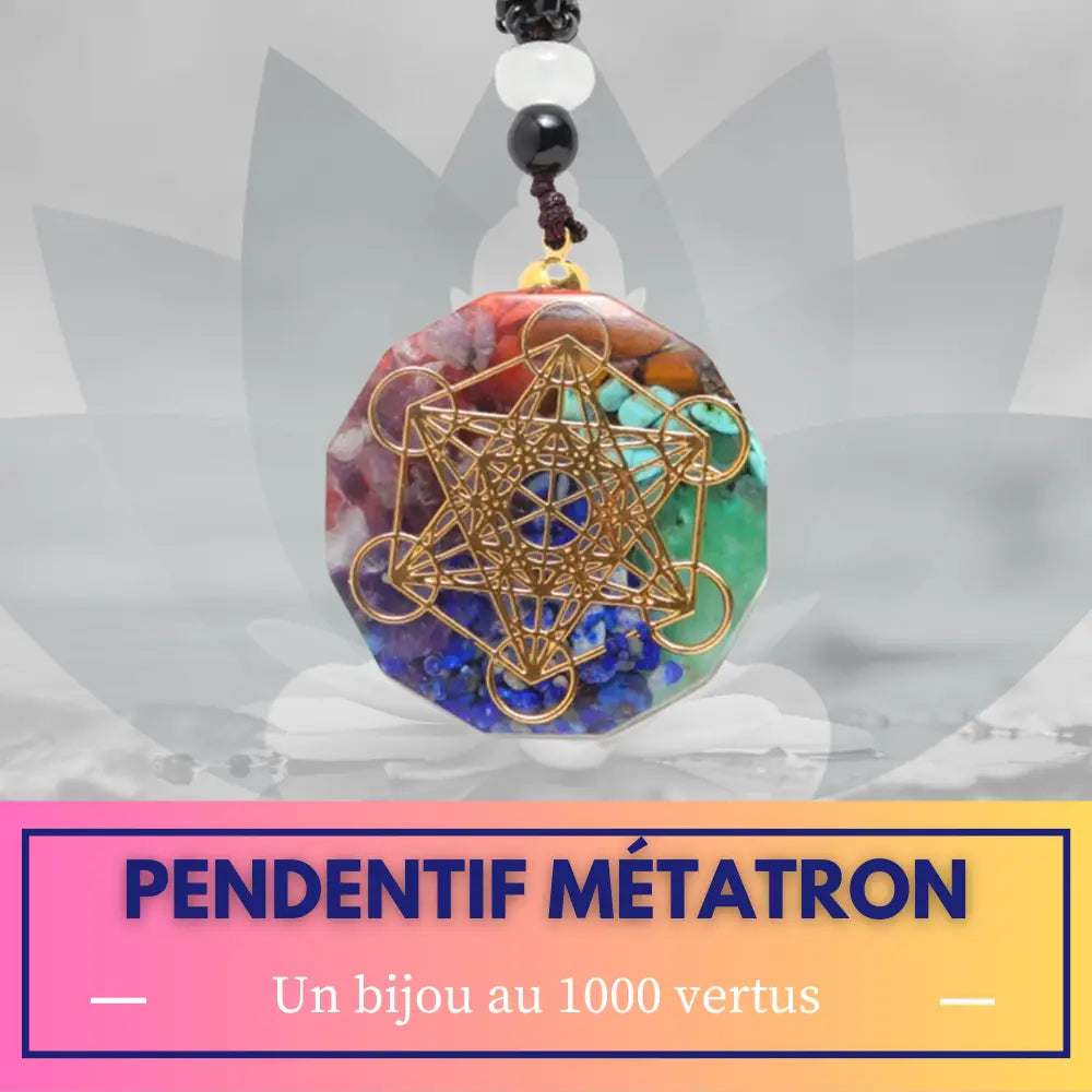 Colgante Metatrón: símbolo sagrado de protección y sanación