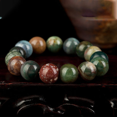 Natural Agate Bracelets for Men and Women - Energy Healing Jewelry