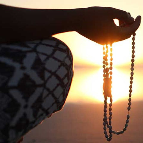 Collier de Mala Japa en Améthyste Naturelle: Approfondissez votre pratique spirituelle
