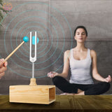 Diapason Boite de Résonance à baguettes 528HZ pour Thérapie Sonore Yoga et Relaxation - 40% réduction 2