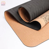 ’Tapis de Yoga Liège Antidérapant 4mm - Confort Haute Élasticité’ - ZFX - 20% réduction 5