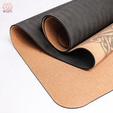 ’Tapis Yoga Cork Antidérapant Elastique 4mm Customisable’ - CLOUD - 20% de réduction 5