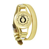 Bracelet avec diffuseur d’huiles essentielles - Aromathérapie - Gold BLRGD021 - 2
