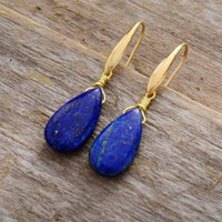 Boucles d’oreilles Goutte - Lapis Lazuli naturel 45% de réduction 3