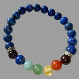 Bracelet Equilibre Hautes Vibrations en Lapis lazuli - Réduction de 45% 3