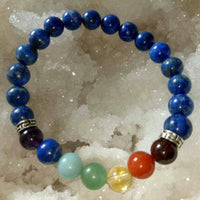 Bracelet Equilibre Hautes Vibrations en Lapis lazuli - Réduction de 45% 2