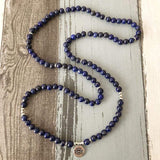 Bracelet Mala traditionnel - Lapis lazuli (3e oeil) INTUITION - Réduction de 30% 3