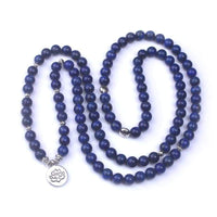 Bracelet Mala traditionnel - Lapis lazuli (3e oeil) INTUITION - Réduction de 30% 4