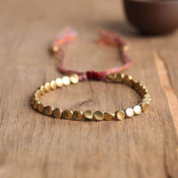 Bracelet Tibétain de la Chance en Perles Cuivre - Réduction 30% 3