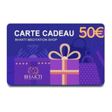 Cartes-Cadeaux BHAKTI Meditation Shop - €50,00 EUR - Réduction de 20% 3