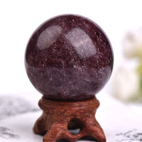 Globe d’Améthyste - Boule de massage - Décoration intérieure - Strawberry crystal / 25-30mm - Réduction 50% 15