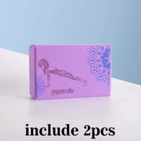 Lot de 2 Briques YOGA en mousse - purple-yoga - Réduction 30% 12