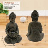 2 bougeoirs bouddha pour décoration de maison ou jardin zen. - Réduction 25% 5