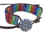 7 Chakras Bracelets artisanal Jaspe - 1