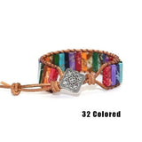 7 Chakras Bracelets artisanal Jaspe - B - 8