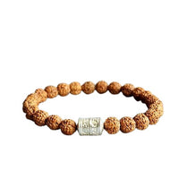 Bracelet en graines naturelles de Rudraksha (Larmes Shiva) - 1
