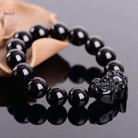 Bracelet Feng Shui d’Obsidienne Doré/Noir - 17 - Réduction de 30% 6