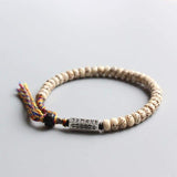 Bracelet Mantra Bouddhiste Graines de Bodhi - 1