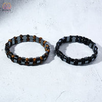 Bracelets charme en pierres naturelles pour hommes et femmes - 8