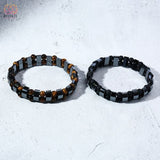 Bracelets charme en pierres naturelles pour hommes et femmes - 8