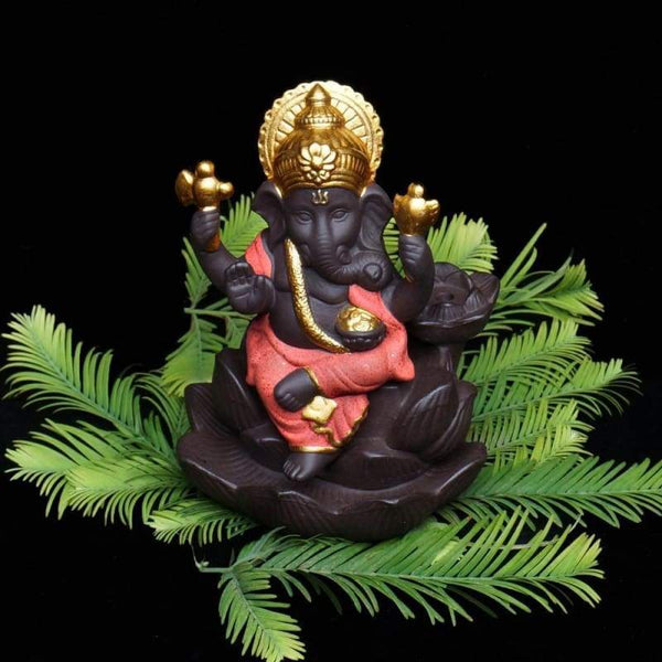 Brûle-Encens - Sri Ganesha - Rouge - Réduction de 30% 1