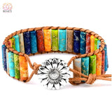 Bracelets Tibetains Gypsy et Ajustables Chanfar - Multicolore 1 - Réduction de 25% 11