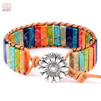 Bracelets Tibetains Gypsy et Ajustables Chanfar - Multicolore 4 40% de réduction 2