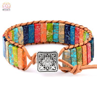 Bracelets Tibetains Gypsy et Ajustables Chanfar - Multicolore 3 40% de réduction 8
