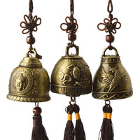 Clochettes bouddhistes carillon de méditation ou décoration Feng shui - 1