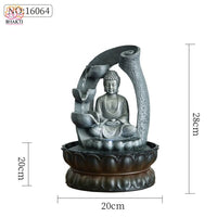 Fontaines à eau l’effigie de buddha - Modèle 3 - Prise 220V - Réduction 20% 2