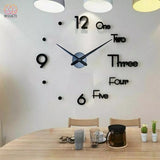 Horloge Murale 3D Déco Maison - 37