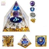 Pyramide d’énergie en cristaux naturels pour la méditation et guérison Reiki - Leo - Réduction de 30% 10
