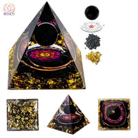Pyramide d’énergie en cristaux naturels pour la méditation et guérison Reiki - Obsidienne - Réduction de 30% 9