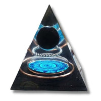 Orgonite Pyramide Obsidienne - Dark Moon - 6cm - 40% de réduction 1