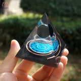 Orgonite Pyramide Obsidienne - Dark Moon - 6cm - 40% de réduction 3