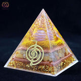 Pyramide d’Orgone en Cristal de d’améthyste pour Reiki -8cm - Réduction 40% 3