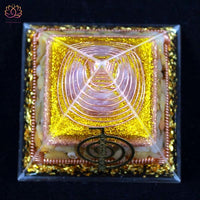 Pyramide d’Orgone en Cristal de d’améthyste pour Reiki -8cm - Réduction 40% 5