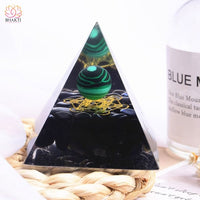 Pyramide d’orgonite en cristal de malachite - LIFE - Réduction 20% 1