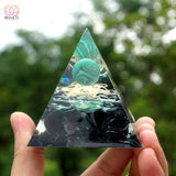 Pyramide d’orgonite en cristal de malachite - LIFE - Réduction 20% 7