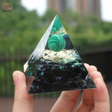 Pyramide d’orgonite en cristal de malachite - LIFE - Réduction 20% 4