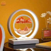 Lampe de Table Led Hourglass Art Décoratif Unique - 33