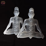 Statue Cristalline en Selenite 7 Chakras pour Guérison et Feng Shui - Réduction de 45% 4