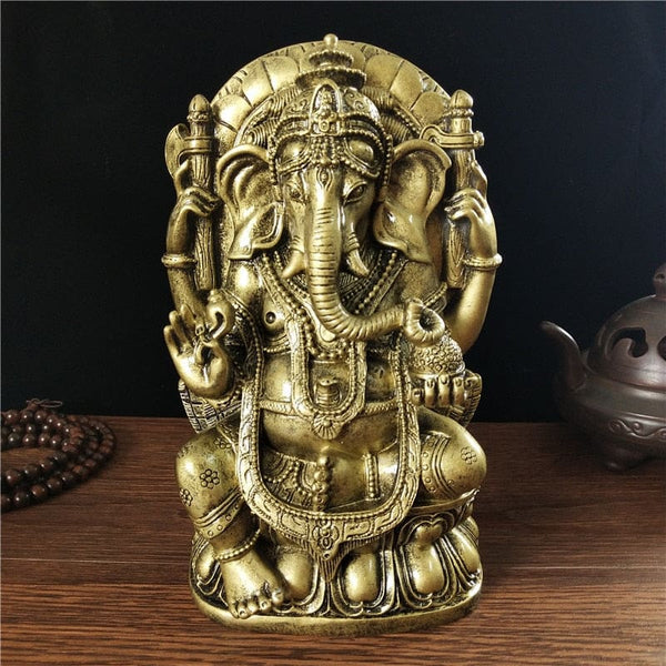 Statuette Ganesh - Figurine Dieu Elephant - 1