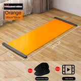 Tapis de yoga glissant pour patiner - 180cm Orange 45% réduction 10