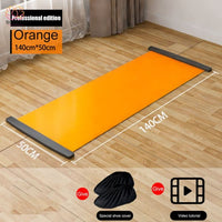 Tapis de yoga glissant pour patiner - 140cm Orange 50% réduction 3