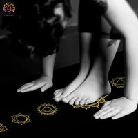 Tapis de Yoga premium Mandala Noir et Bronze - Chakras Black - 30% réduction 5